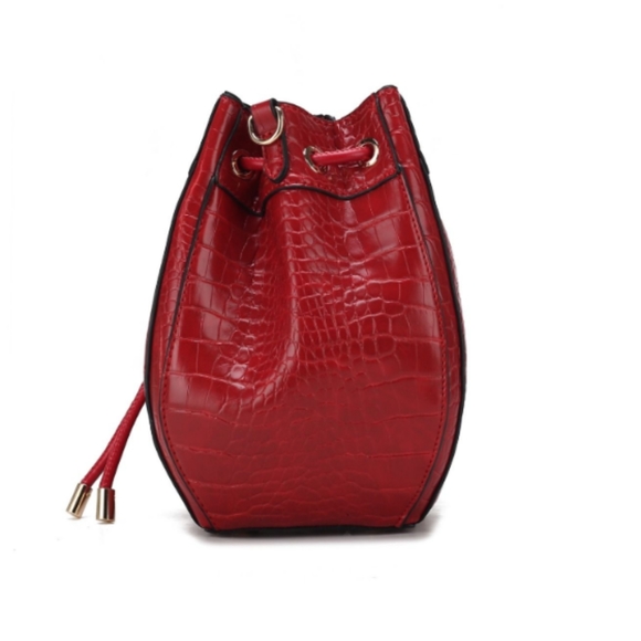 MKF Cassidy Crocodile Embossed Shoulder Bag - Picture 7 of 10